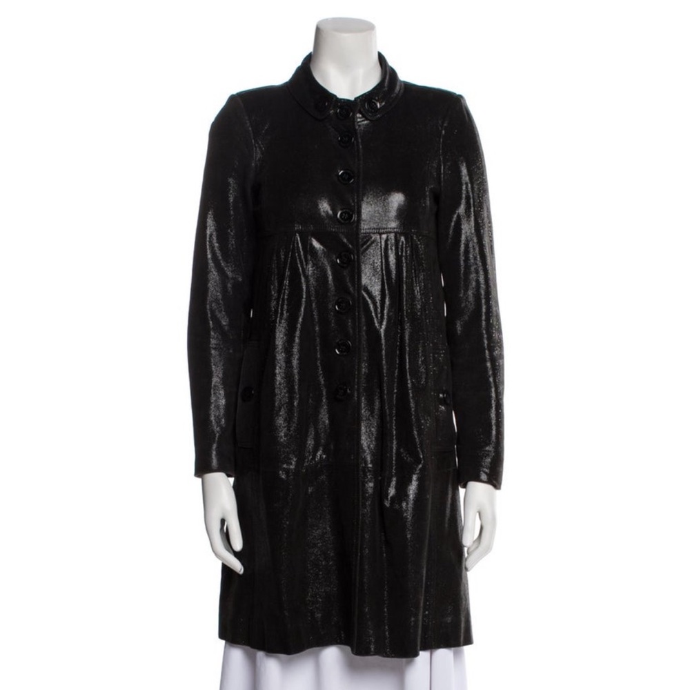 Burberry London Leather Coat